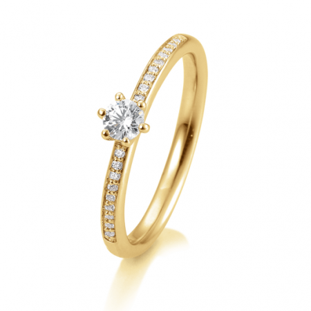 SOFIA DIAMONDS 14k sárga arany gyűrű 0
