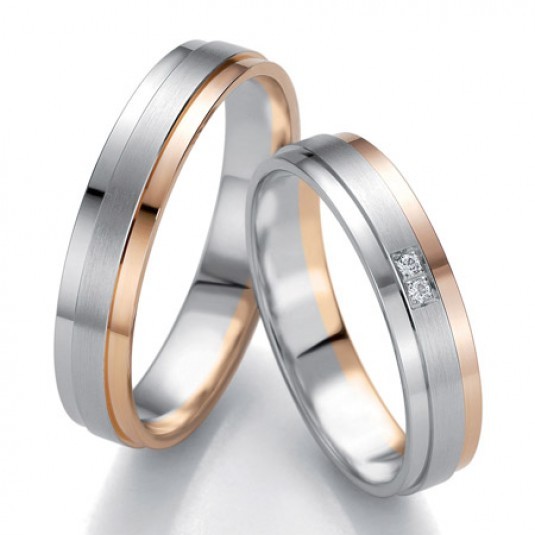 BREUNING arany karikagyűrűk  karikagyűrű BR48/07143BI+BR48/07144BI Karikagyűrűk webáruház szép ékszerek