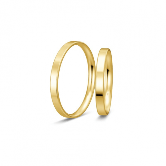 BREUNING arany karikagyűrűk  karikagyűrű BR48/04400YG+BR48/14400YG Karikagyűrűk webáruház szép ékszerek