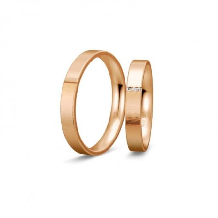 BREUNING arany karikagyűrűk  karikagyűrű BR48/04959RG+BR48/04960RG Karikagyűrűk webáruház szép ékszerek
