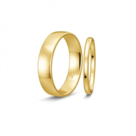 BREUNING arany karikagyűrűk  karikagyűrű BR48/50117YG+BR48/50118YG Karikagyűrűk webáruház szép ékszerek