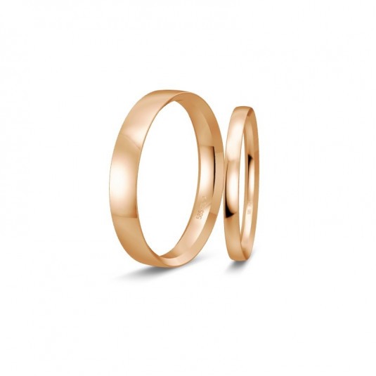 BREUNING arany karikagyűrűk  karikagyűrű BR48/50109RG+BR48/50110RG Karikagyűrűk webáruház szép ékszerek