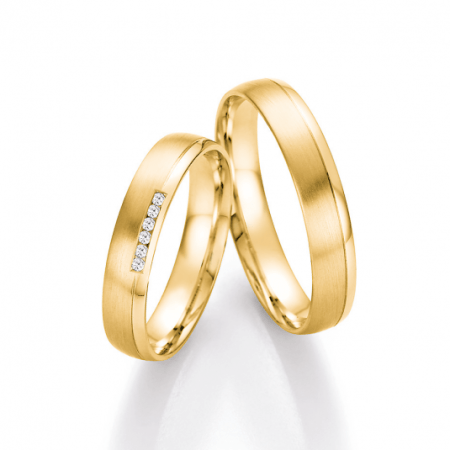 HONEYMOON arany karikagyűrűk  karikagyűrű 66/41050-040YG+66/41060-040YG Karikagyűrűk webáruház szép ékszerek