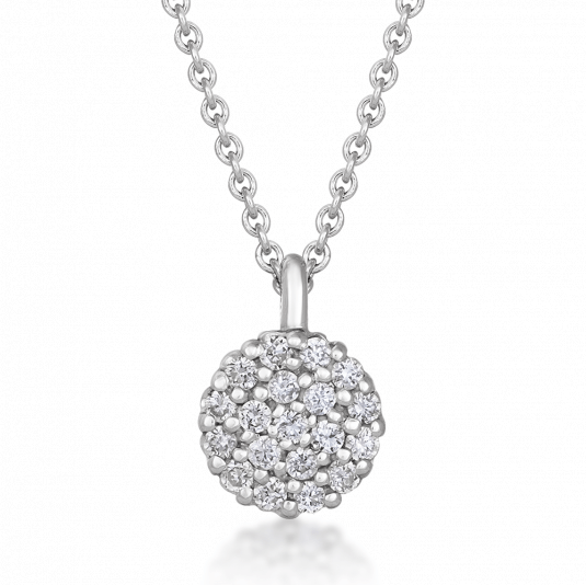 SOFIA DIAMONDS arany nyaklánc gyémántokkal  nyaklánc UDPD26350-W-NH Nyakláncok webáruház szép ékszerek