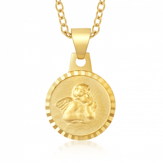 SOFIA arany medál medál angyalkával  medál PAC302-502 Medálok webáruház szép ékszerek