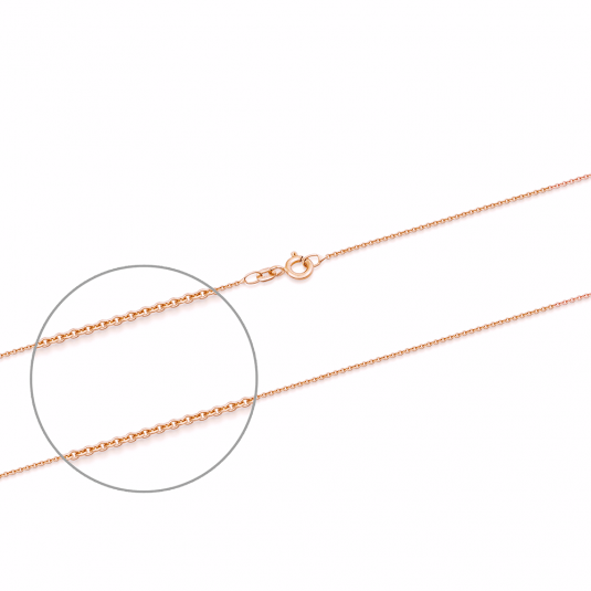 SOFIA arany ovális lánc  lánc R-AU-FOR-1