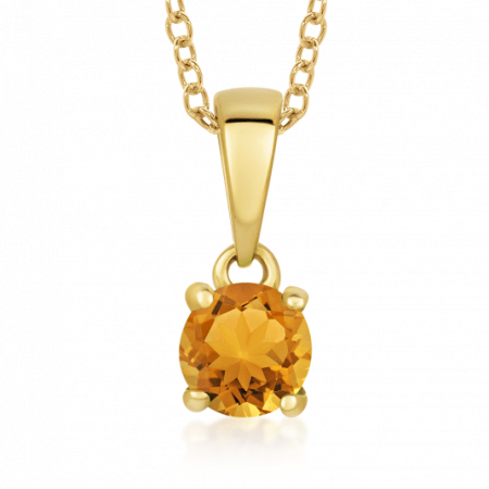 SOFIA arany medál citrinnel  medál CK40001903450 Medálok webáruház szép ékszerek