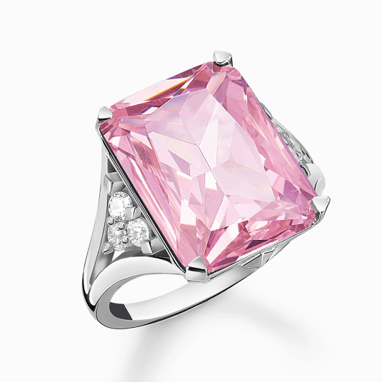 THOMAS SABO gyűrű Pink and white stones  gyűrű TR2339-051-9 Gyűrűk webáruház szép ékszerek