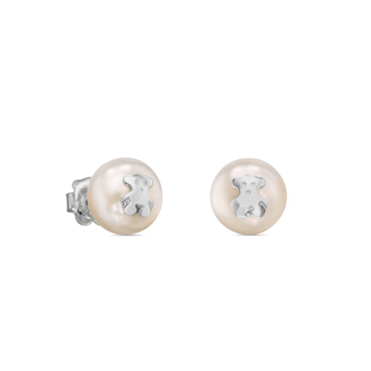 TOUS ezüst fülbevaló Bear  fülbevaló 411143500 Fülbevalók webáruház szép ékszerek