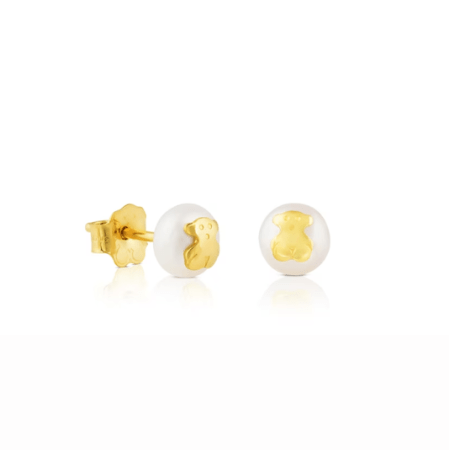 TOUS arany fülbevaló Bear  fülbevaló 611003200 Fülbevalók webáruház szép ékszerek