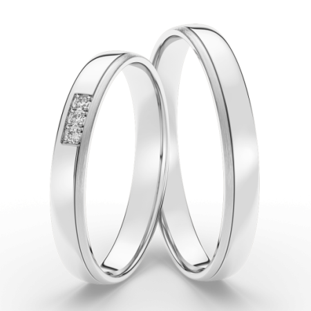 SOFIA arany női gyűrű  karikagyűrű ML65-42/D-3WWG Karikagyűrűk webáruház szép ékszerek