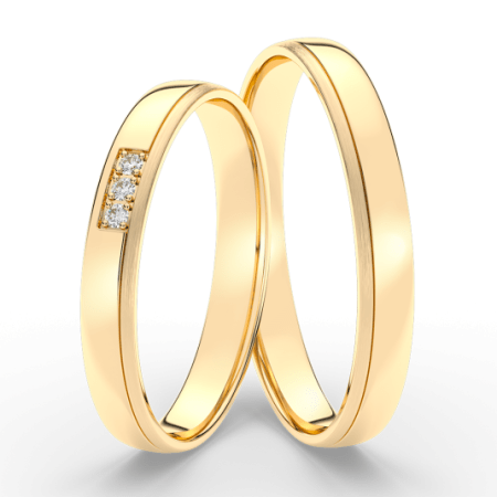 SOFIA arany férfi gyűrű  karikagyűrű ML65-42/D-3MYG Karikagyűrűk webáruház szép ékszerek