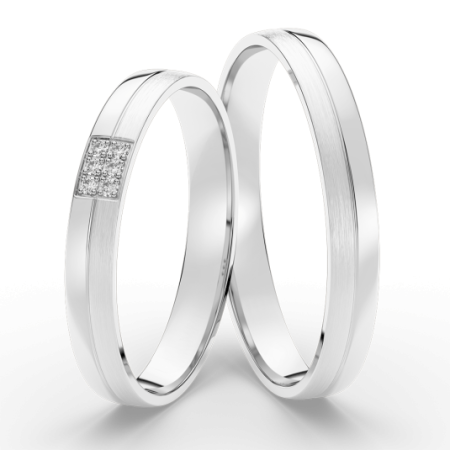 SOFIA arany női gyűrű  karikagyűrű ML65-42/B2-3WWG Karikagyűrűk webáruház szép ékszerek