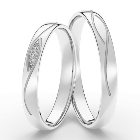 SOFIA arany női gyűrű  karikagyűrű ML65-31/CWWG Karikagyűrűk webáruház szép ékszerek