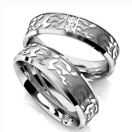 OLTÁR acél karika  karikagyűrű ALOC1059 Karikagyűrűk webáruház szép ékszerek