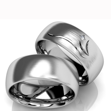 OLTÁR acél karika  karikagyűrű ALOC1081 Karikagyűrűk webáruház szép ékszerek