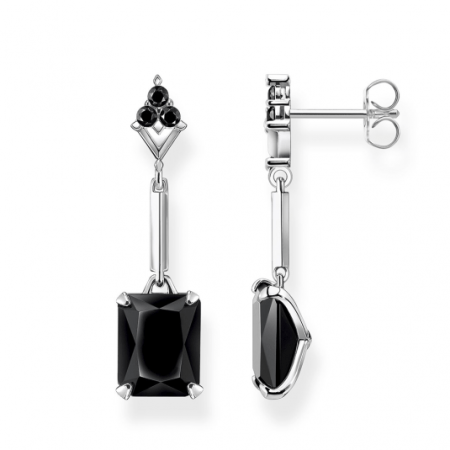 THOMAS SABO fülbevaló Black stone  fülbevaló H2177-641-11 Fülbevalók webáruház szép ékszerek