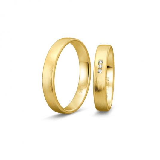 BREUNING arany gyűrűk  karikagyűrű BR48/04413YG+BR48/14413YG Karikagyűrűk webáruház szép ékszerek