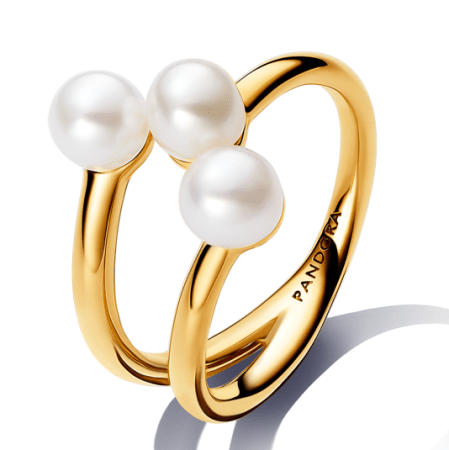 PANDORA aranyozott gyöngy gyűrű  gyűrű 163285C01 Gyűrűk webáruház szép ékszerek
