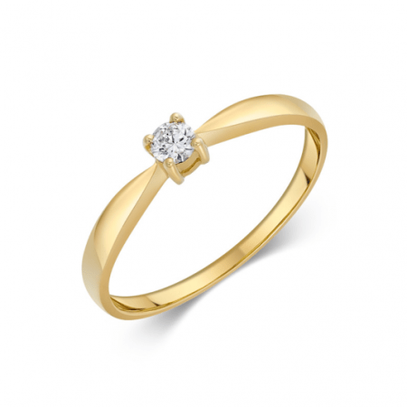 SOFIA DIAMONDS arany eljegyzési gyűrű  gyűrű CK5000523L1250 Gyűrűk webáruház szép ékszerek