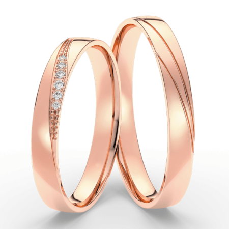 SOFIA arany férfi gyűrű  karikagyűrű ML65/X75-3MRG Karikagyűrűk webáruház szép ékszerek