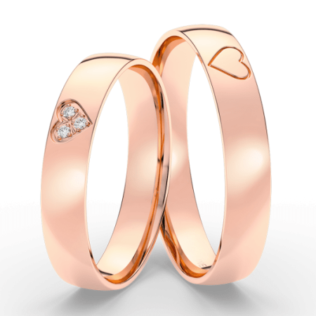 SOFIA arany női gyűrű  karikagyűrű ML65-18/BWRG Karikagyűrűk webáruház szép ékszerek