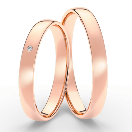 SOFIA arany női gyűrű  karikagyűrű ML65-26/DO-3WRG Karikagyűrűk webáruház szép ékszerek