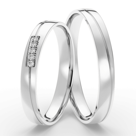 SOFIA arany női gyűrű  karikagyűrű ML65/B-3WWG Karikagyűrűk webáruház szép ékszerek