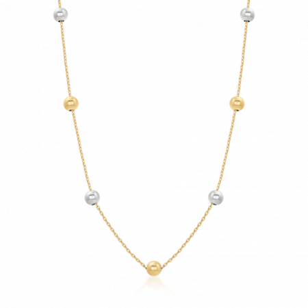SOFIA arany nyaklánc gyöngyökkel  nyaklánc PAK12082GW Nyakláncok webáruház szép ékszerek