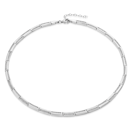 SOFIA ezüst nyaklánc cirkóniákkal  nyaklánc AKN2576RH Nyakláncok webáruház szép ékszerek