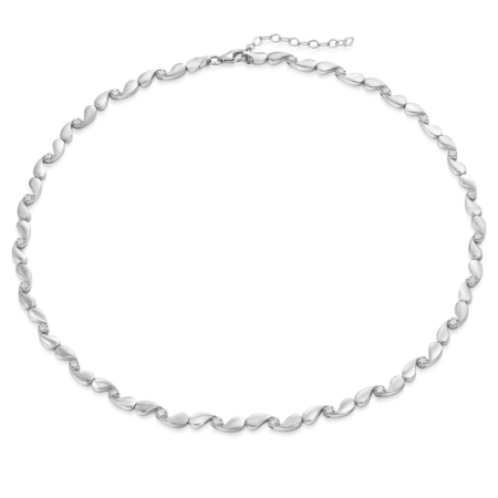 SOFIA ezüst nyaklánc cirkóniákkal  nyaklánc AKN3588RH Nyakláncok webáruház szép ékszerek