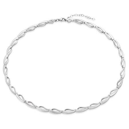 SOFIA ezüst nyaklánc hullámok  nyaklánc AKN3610RH Nyakláncok webáruház szép ékszerek