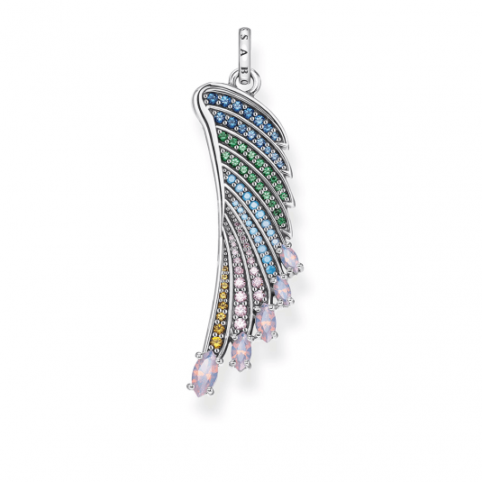 THOMAS SABO nyaklánc Bright silver-coloured hummingbird wing  medál PE876-347-7 Medálok webáruház szép ékszerek