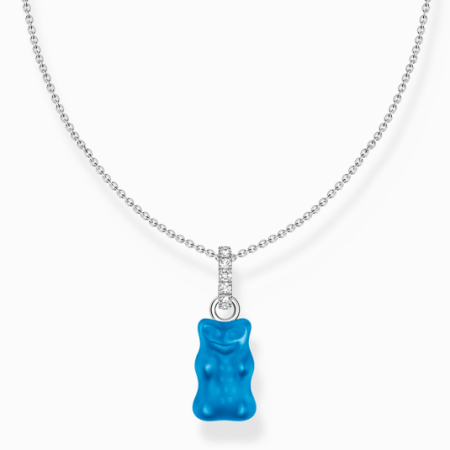 THOMAS SABO x HARIBO nyaklánc Kék aranymedve  nyaklánc KE2209-052-1 Nyakláncok webáruház szép ékszerek