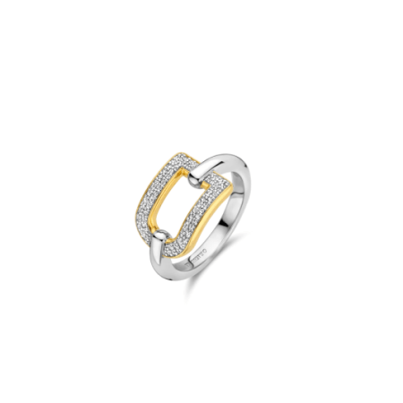 TI SENTO gyűrű cirkóniákkal  gyűrű 12320ZY Gyűrűk webáruház szép ékszerek