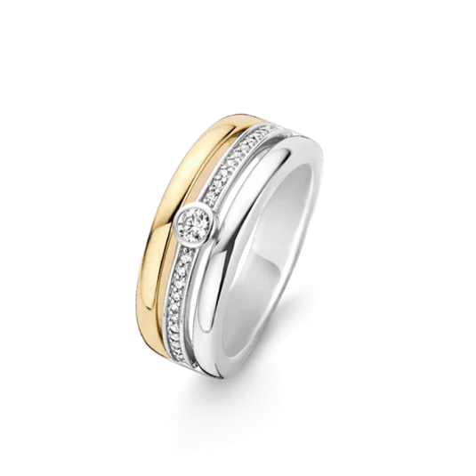 TI SENTO gyűrűs hármas karika  gyűrű 12094ZY Gyűrűk webáruház szép ékszerek