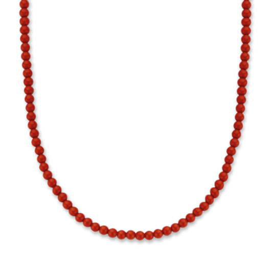 TI SENTO nyaklánc piros gyöngyökkel  nyaklánc 3916CR Nyakláncok webáruház szép ékszerek