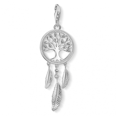 THOMAS SABO charm medál Dreamcatcher Tree silver medál 1845-051-14 online ékszer rendelés