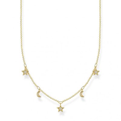 THOMAS SABO nyaklánc Moons & stars nyaklánc KE2074-414-14-L45v online ékszer rendelés