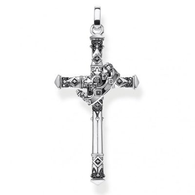 THOMAS SABO medál Cross & crown medál PE886-643-11 online ékszer rendelés