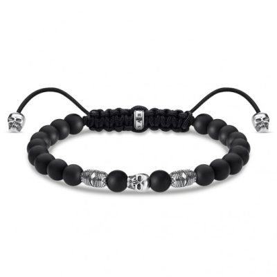 THOMAS SABO karkötő Black Skull karkötő A1945-811-11-L22v online ékszer rendelés