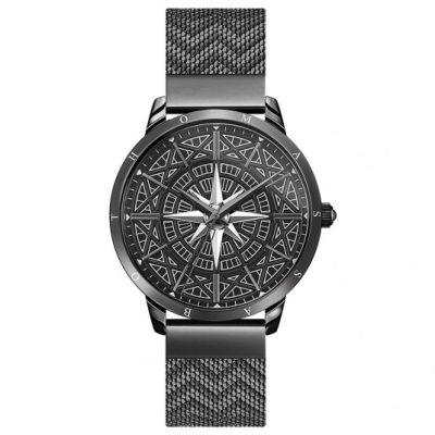 THOMAS SABO karóra Spirit Cosmos compass black karóra WA0374-202-203 online ékszer rendelés