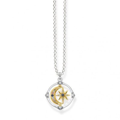 THOMAS SABO nyaklánc Star & moon gold nyaklánc KE1985-556-7 online ékszer rendelés