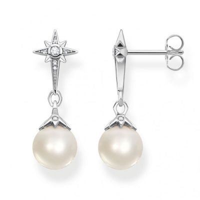 THOMAS SABO fülbevaló Pearl star fülbevaló H2118-167-14 online ékszer rendelés