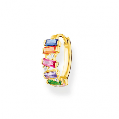 THOMAS SABO fél pár fülbevaló Colourful stones gold fülbevaló CR665-488-7 online ékszer rendelés