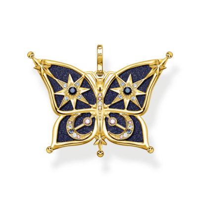 THOMAS SABO medál Butterfly star & moon gold medál PE929-963-7 online ékszer rendelés