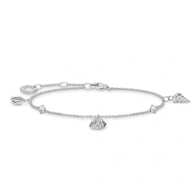 THOMAS SABO karkötő Shells and white stones silver karkötő A2060-051-14-L19V online ékszer rendelés