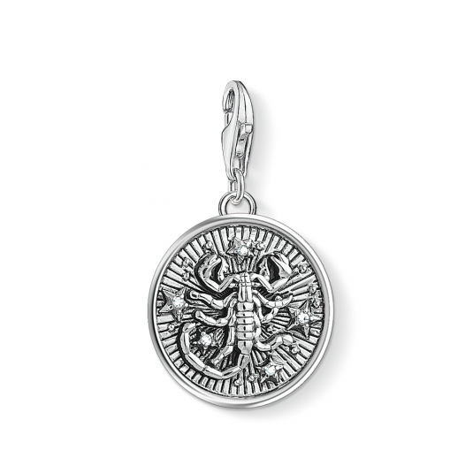 THOMAS SABO charm medál Skorpió medál 1647-643-21 ékszer rendelés online