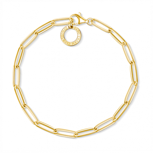 THOMAS SABO charm karkötő Classic gold karkötő X0253-413-39 ékszer rendelés online