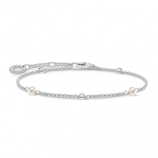 THOMAS SABO karkötő Pearl white stones karkötő A1989-167-14-L19v ékszer rendelés online